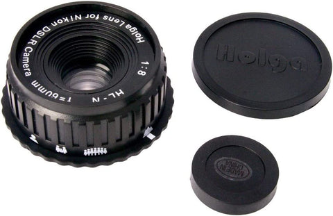 Holga 60mm f/8 Lens for Nikon DSLR (Black)