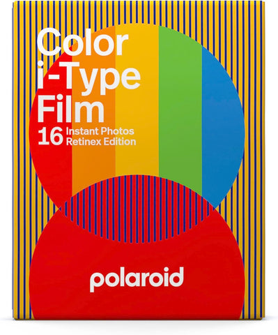 Polaroid Color I-Type Film - Retinex Edition Round Frame - Double Pack (16 Photos) (6285)