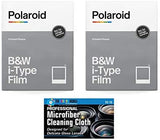 Impossible/Polaroid Black & White Instant Film for Polaroid Originals I-Type OneStep2 Camera - 2-Pack