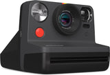 Polaroid Now 2nd Generation I-Type Instant Camera + Film Bundle - Now Black Camera + 16 Color Photos (6248)