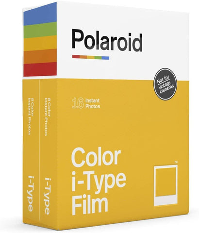 Polaroid I-Type Film Variety Pack - I-Type Color, B&W, Black Frame (32 Photos) (6182)