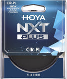 Hoya NXT Plus 58mm 10-Layer HMC Multi-Coated Circular Polarizer Lens Filter, Low-Profile Aluminum Frame