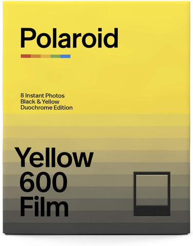 Polaroid 600 Black & Yellow Film - Duochrome Edition (8 Photos) (6022)