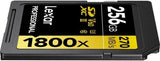 Lexar Professional 1800x SDXC UHS-II Card Gold Series 256GB - (2-Pack)