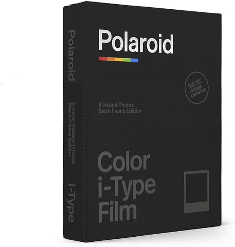 Polaroid Color Film for I-Type, Black Frame Edition (6019)