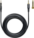Audio-Technica ATH-M50X Professional Studio Monitor Headphones, Black, Professional Grade, Critically Acclaimed