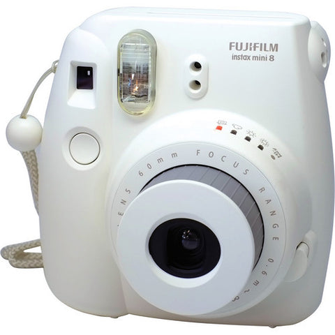 Fujifilm instax mini 8 Instant Film Camera (White) - 7614