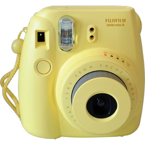 Fujifilm instax mini 8 Instant Film Camera (Yellow) - 7617